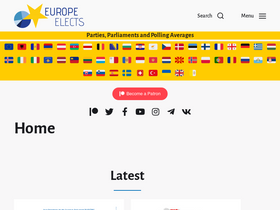 'europeelects.eu' screenshot