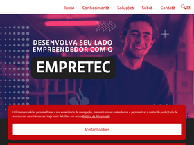 'santandernegocioseempresas.com.br' screenshot