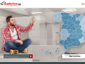 'matferline.com' screenshot