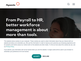 'payworks.ca' screenshot