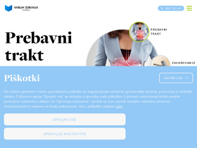 'vzajemna.si' screenshot