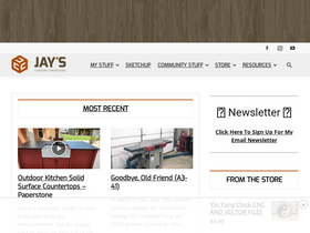 'jayscustomcreations.com' screenshot