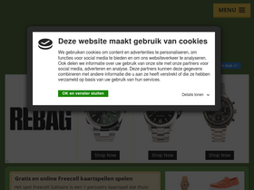 'freecell.nl' screenshot