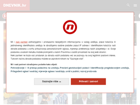 'zadovoljna.dnevnik.hr' screenshot