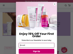 'strivectin.com' screenshot