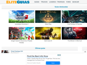 'eliteguias.com' screenshot