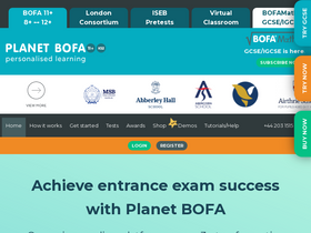 'bofa11plus.com' screenshot