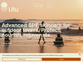utu-sun.com homepage screenshot