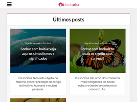 'tudoela.com' screenshot