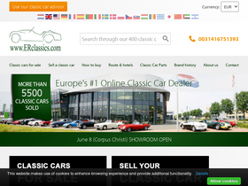'erclassics.com' screenshot