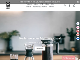 coffeebear.org homepage screenshot