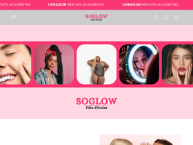 SOGLOW CI website screenshot