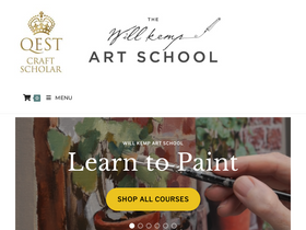 'willkempartschool.com' screenshot