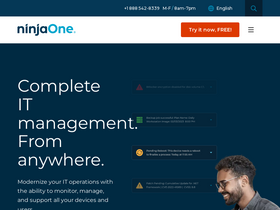 'ninjaone.com' screenshot
