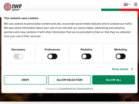'iwf.org.uk' screenshot