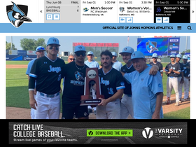 'hopkinssports.com' screenshot