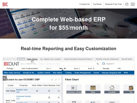 'ecount.com' screenshot