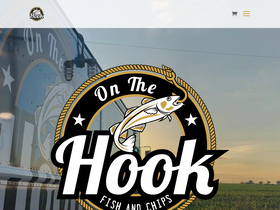 'onthehookfishandchips.com' screenshot