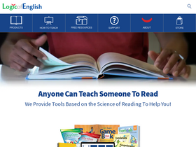 'logicofenglish.com' screenshot