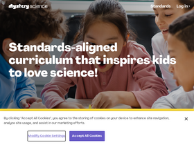 'mysteryscience.com' screenshot