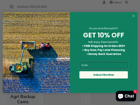 agricameras.com homepage screenshot
