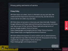 'hadzy.com' screenshot