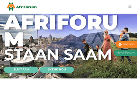 'afriforum.co.za' screenshot
