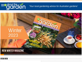 'aboutthegarden.com.au' screenshot