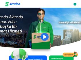 'sendeo.com.tr' screenshot