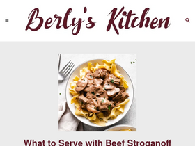 'berlyskitchen.com' screenshot
