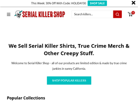 'serialkillershop.com' screenshot