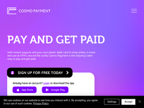 'cosmopayment.com' screenshot