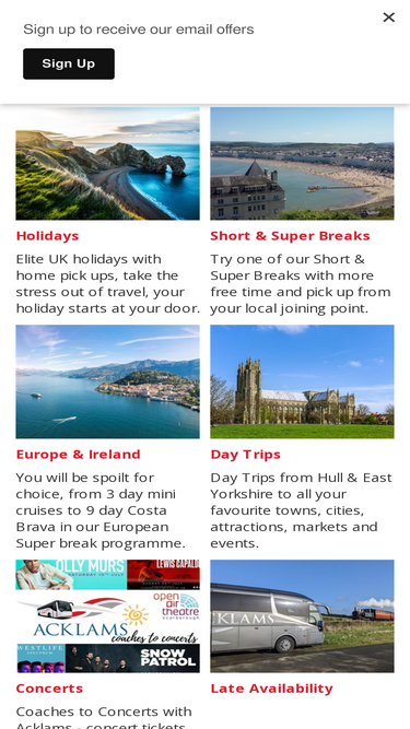 acklamsholidays.co.uk