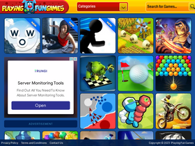 'playingfungames.com' screenshot