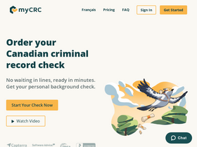 'mycrc.ca' screenshot