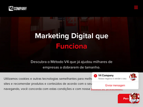 'v4company.com' screenshot