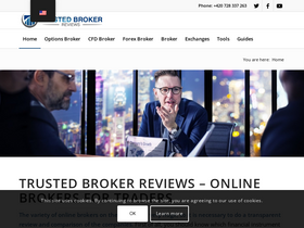 'trusted-broker-reviews.com' screenshot
