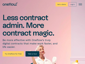 'oneflow.com' screenshot