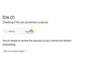 'fcw.ch' screenshot