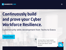 'immersivelabs.com' screenshot