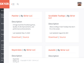 'sk1er.club' screenshot