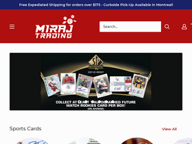 'mirajtrading.com' screenshot