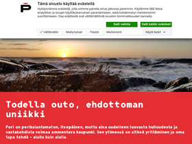 'tapahtumat.pori.fi' screenshot