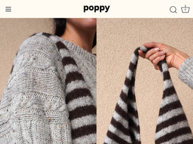 poppy website screenshot