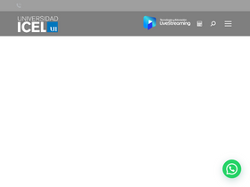 'icel.edu.mx' screenshot
