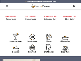 'lemonblossoms.com' screenshot