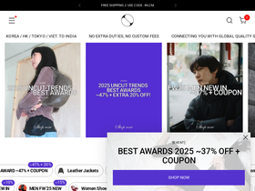 Uncut-Trends website screenshot