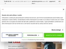 'polti.it' screenshot