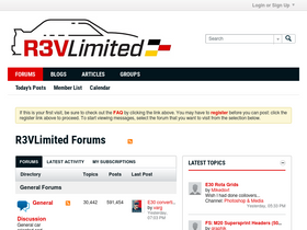 'r3vlimited.com' screenshot