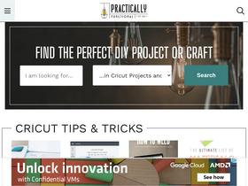 'practicallyfunctional.com' screenshot